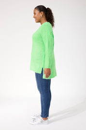 Lyon Relaxed Jumper - Lime