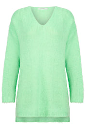 Lyon Relaxed Jumper - Lime