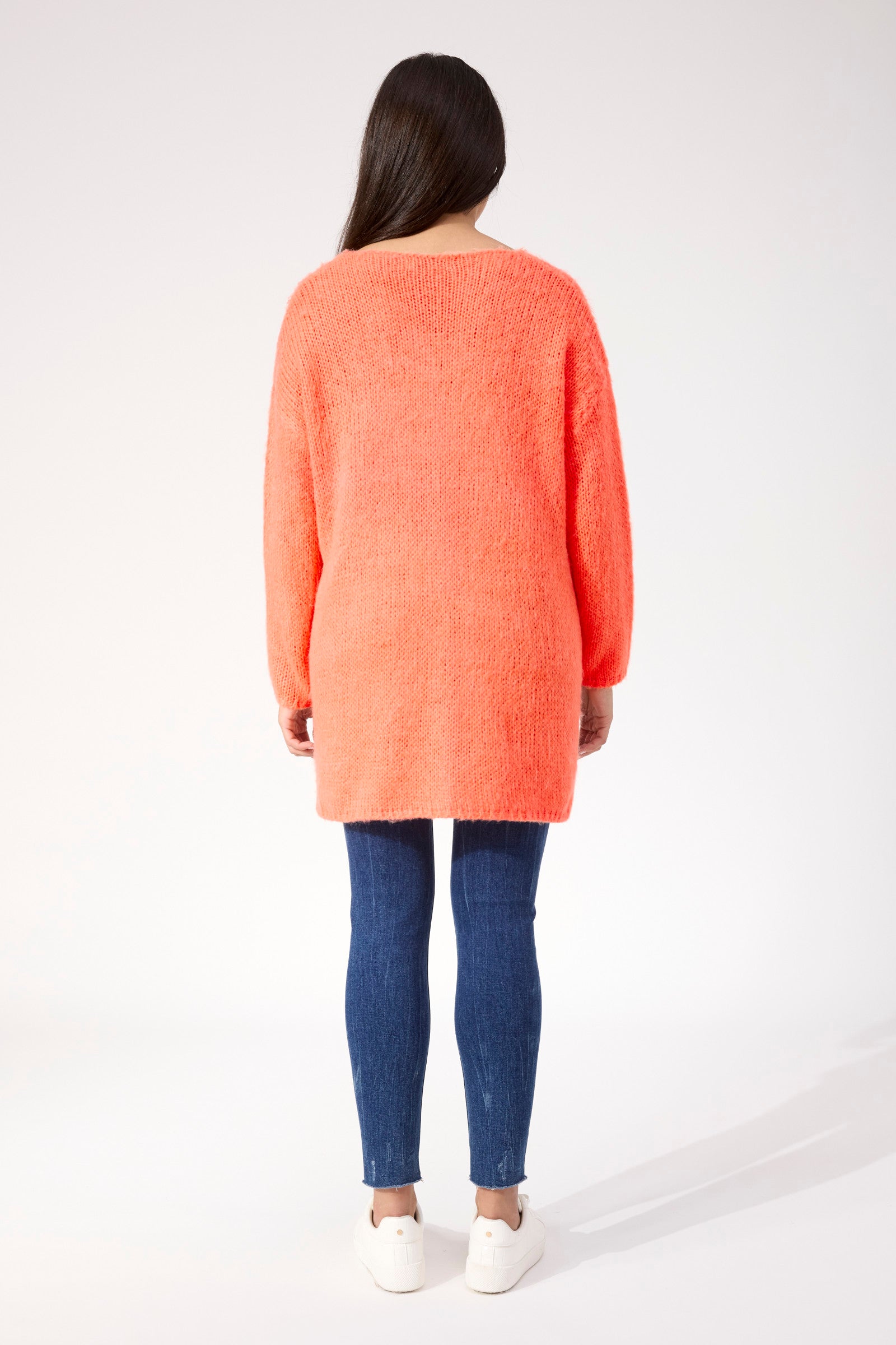 Lyon Relaxed Jumper - Orange