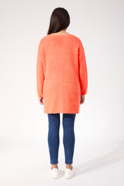 Lyon Relaxed Jumper - Orange