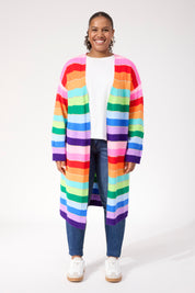 Niseko Cardigan - Rainbow