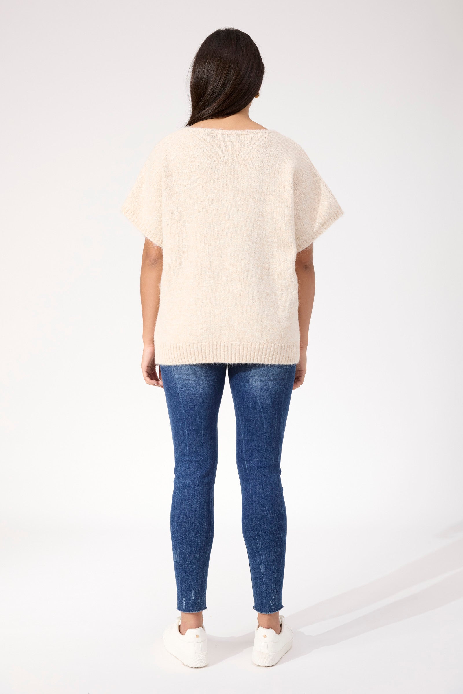 Valenza Knit Vest - Natural