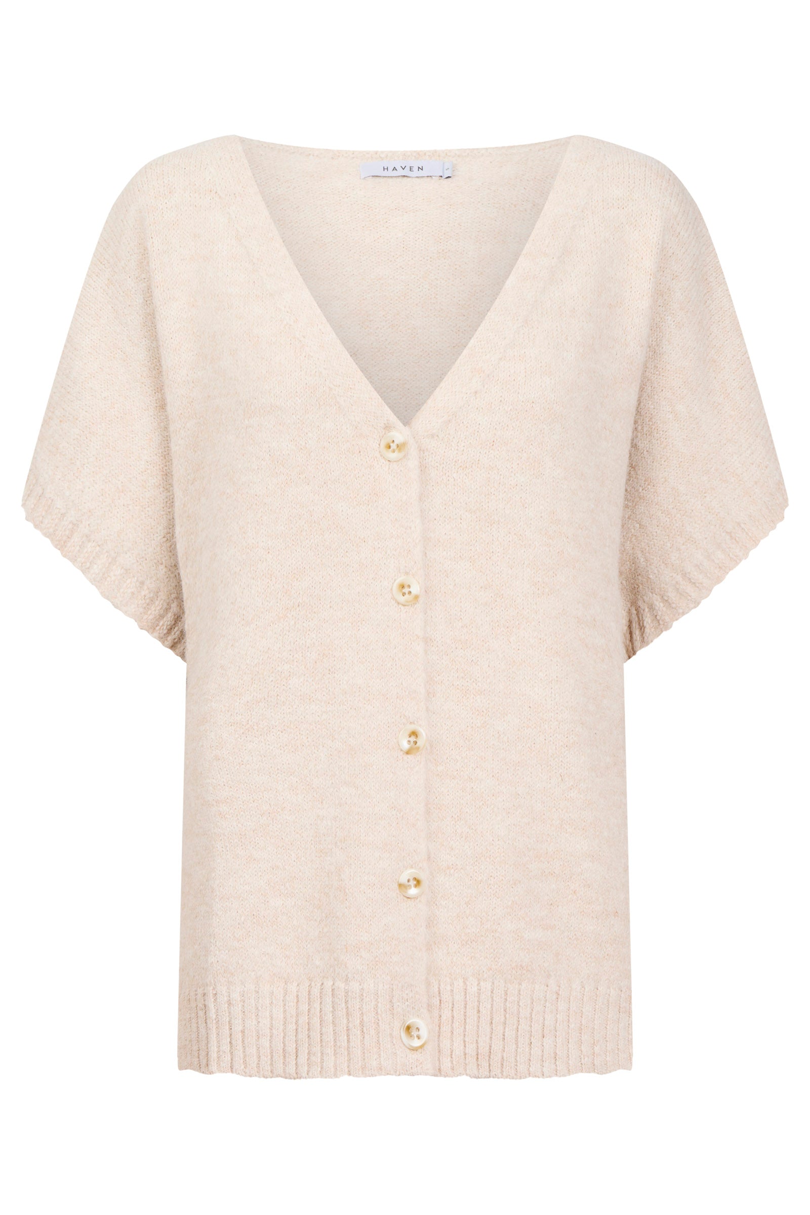 Valenza Knit Vest - Natural