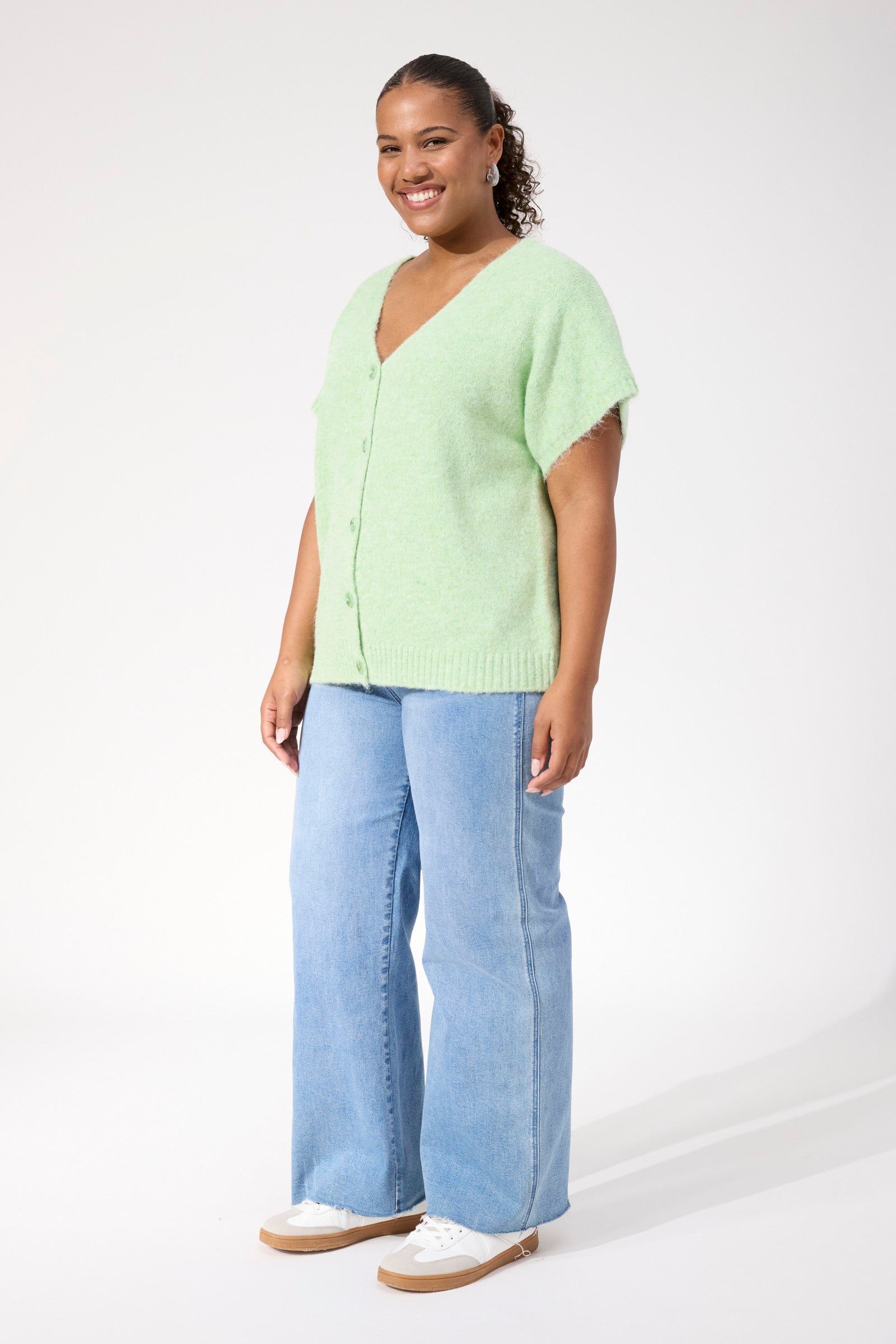 Valenza Knit Vest - Mint