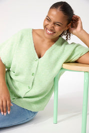 Valenza Knit Vest - Mint