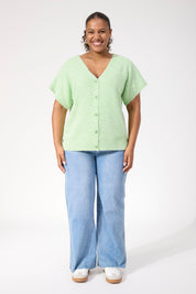 Valenza Knit Vest - Mint