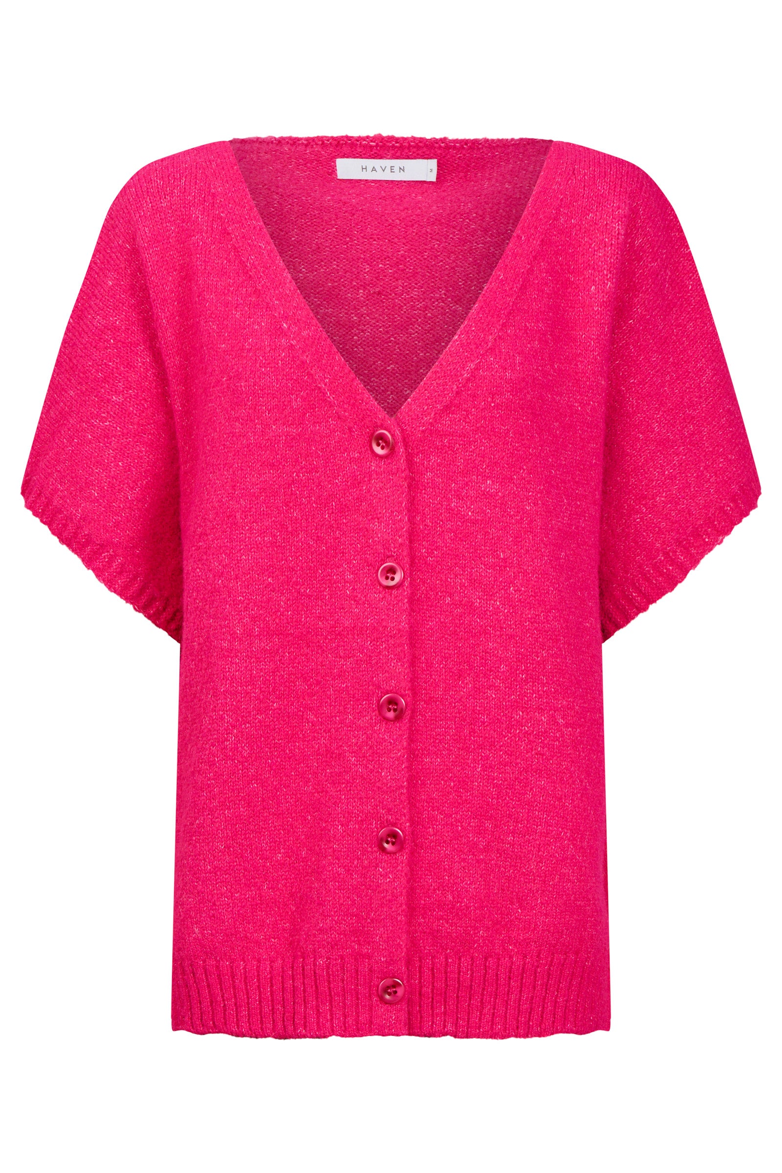 Valenza Knit Vest - Hot Pink