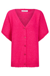 Valenza Knit Vest - Hot Pink
