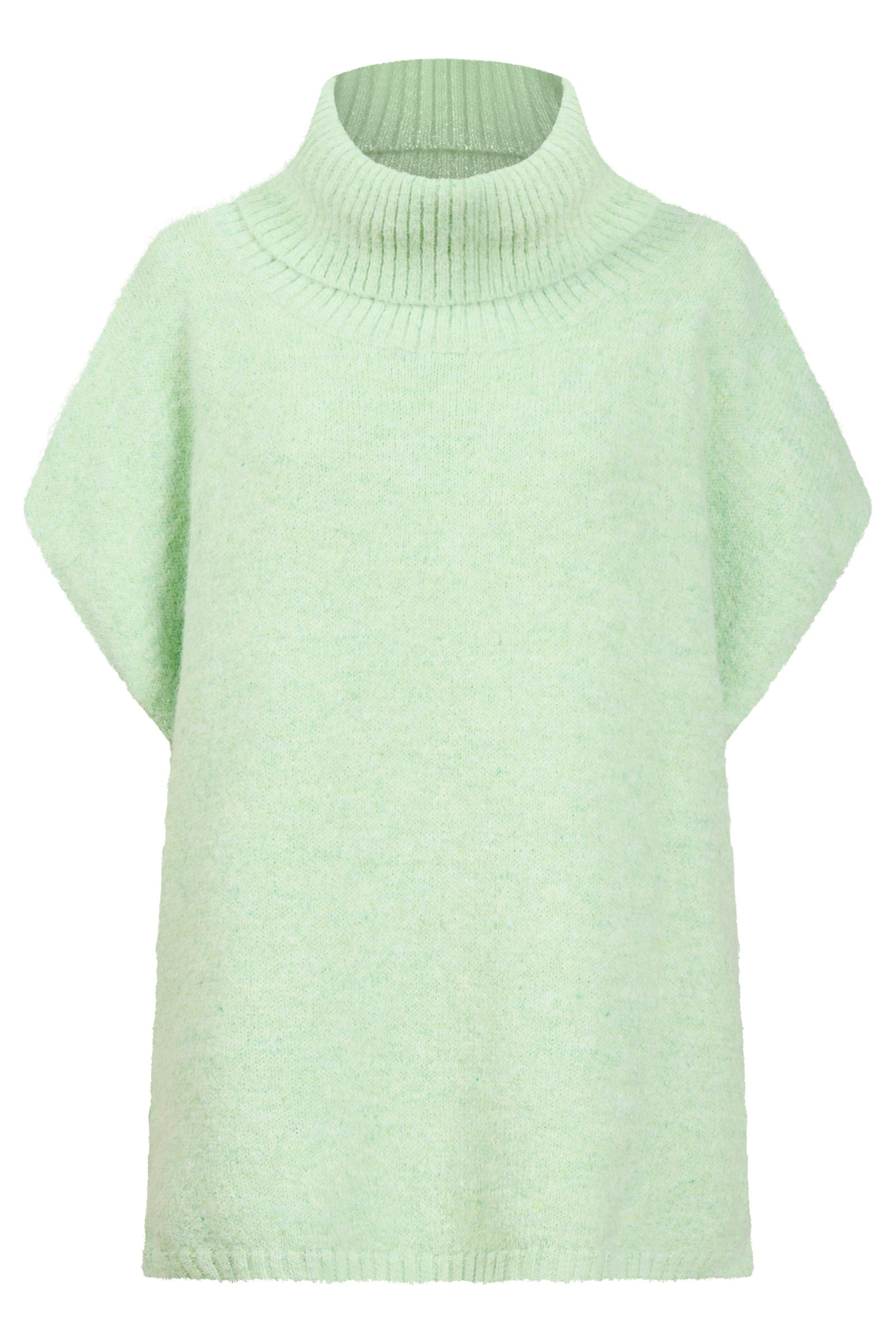 Valenza Knit Poncho - Mint