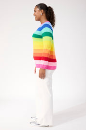 Vermont Stripe Jumper - Rainbow