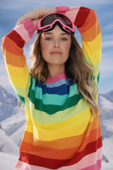 Vermont Stripe Jumper - Rainbow