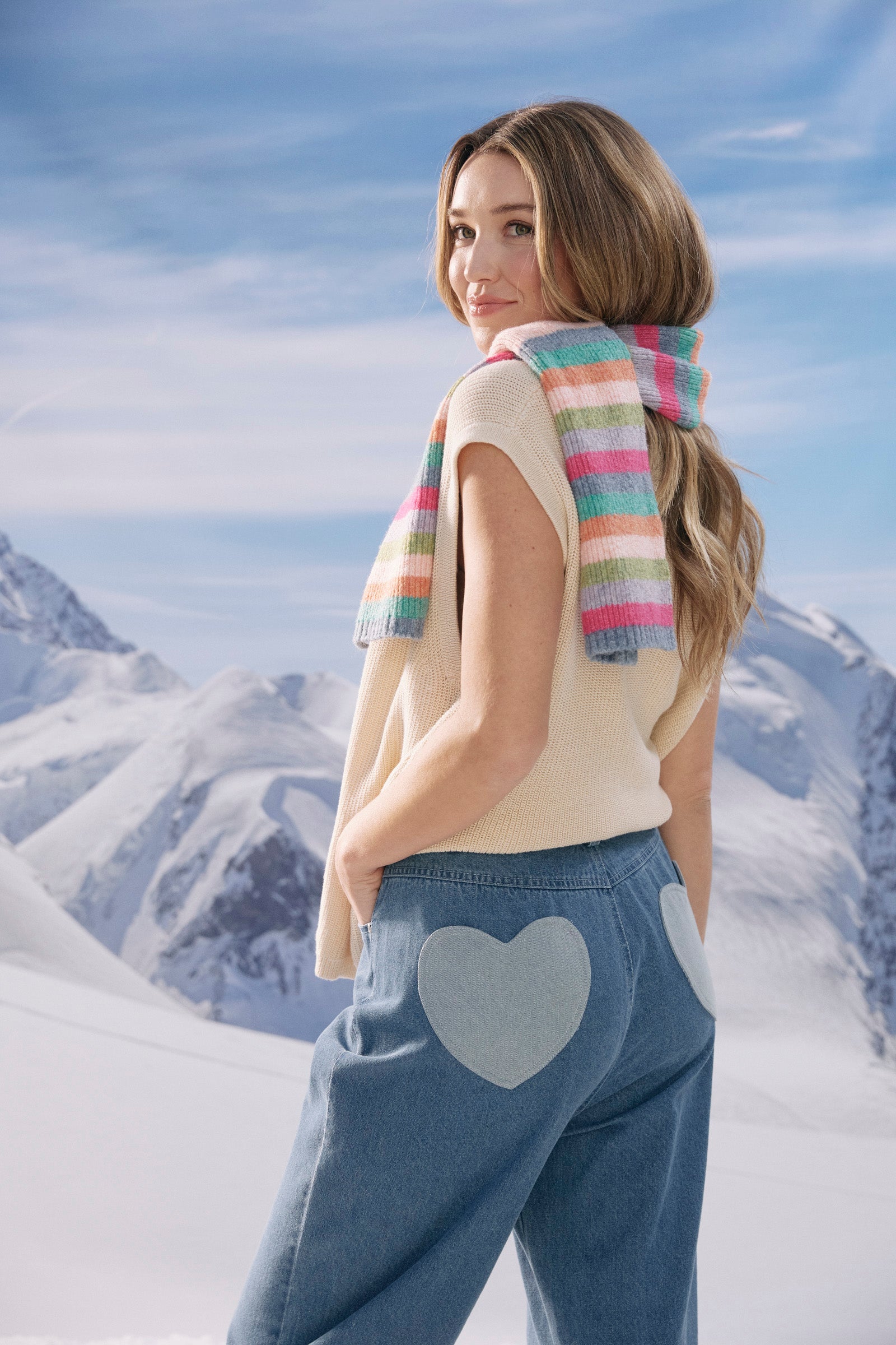 Alaska Knit Vest - Natural