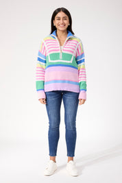 Alaska Stripe Jumper - Pastel