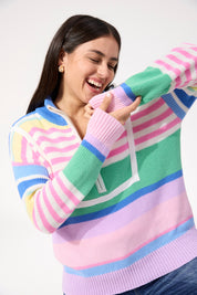 Alaska Stripe Jumper - Pastel