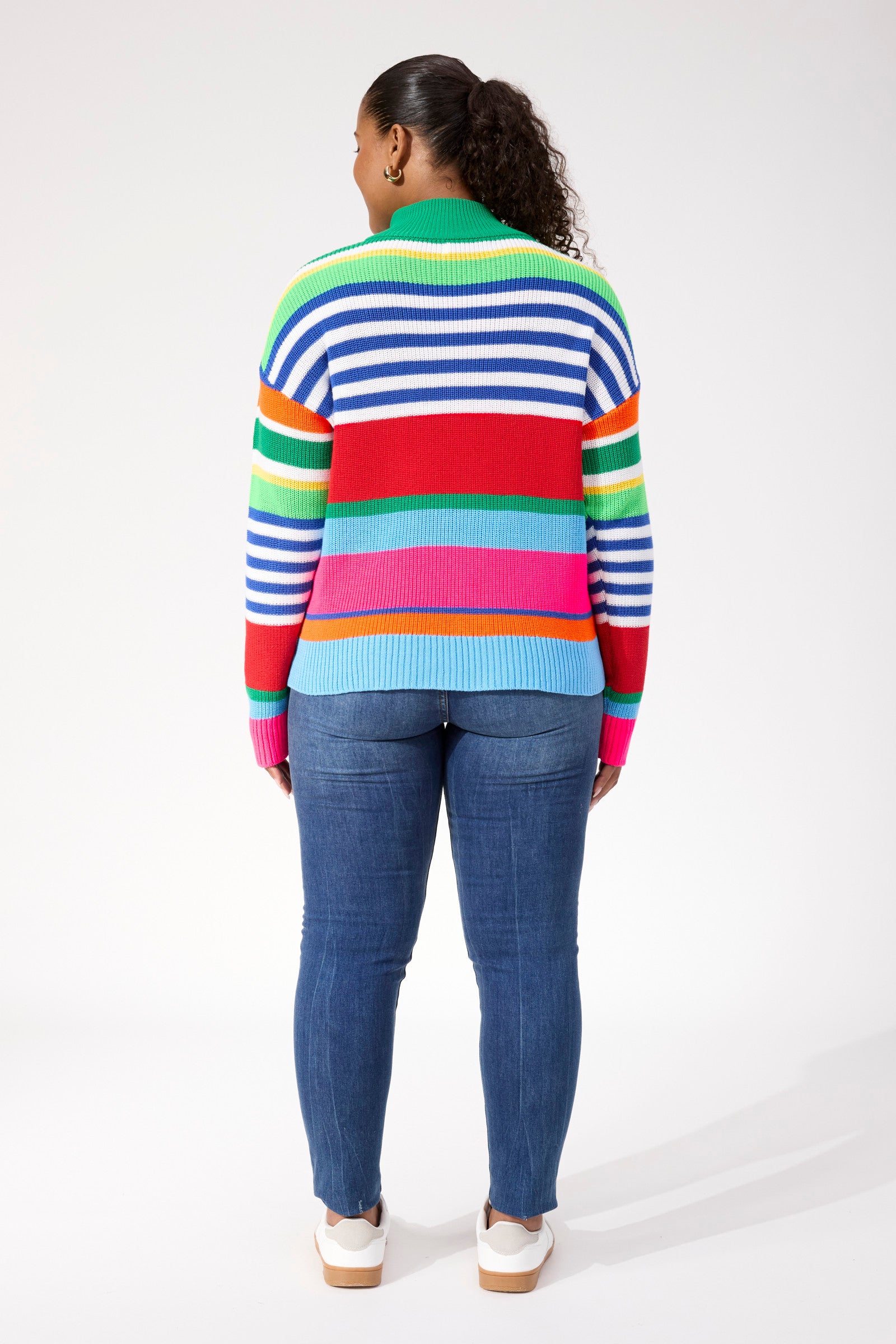 Alaska Stripe Jumper - Rainbow