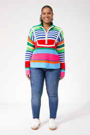 Alaska Stripe Jumper - Rainbow