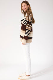 Alaska Stripe Jumper - Natural