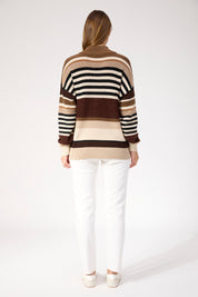 Alaska Stripe Jumper - Natural