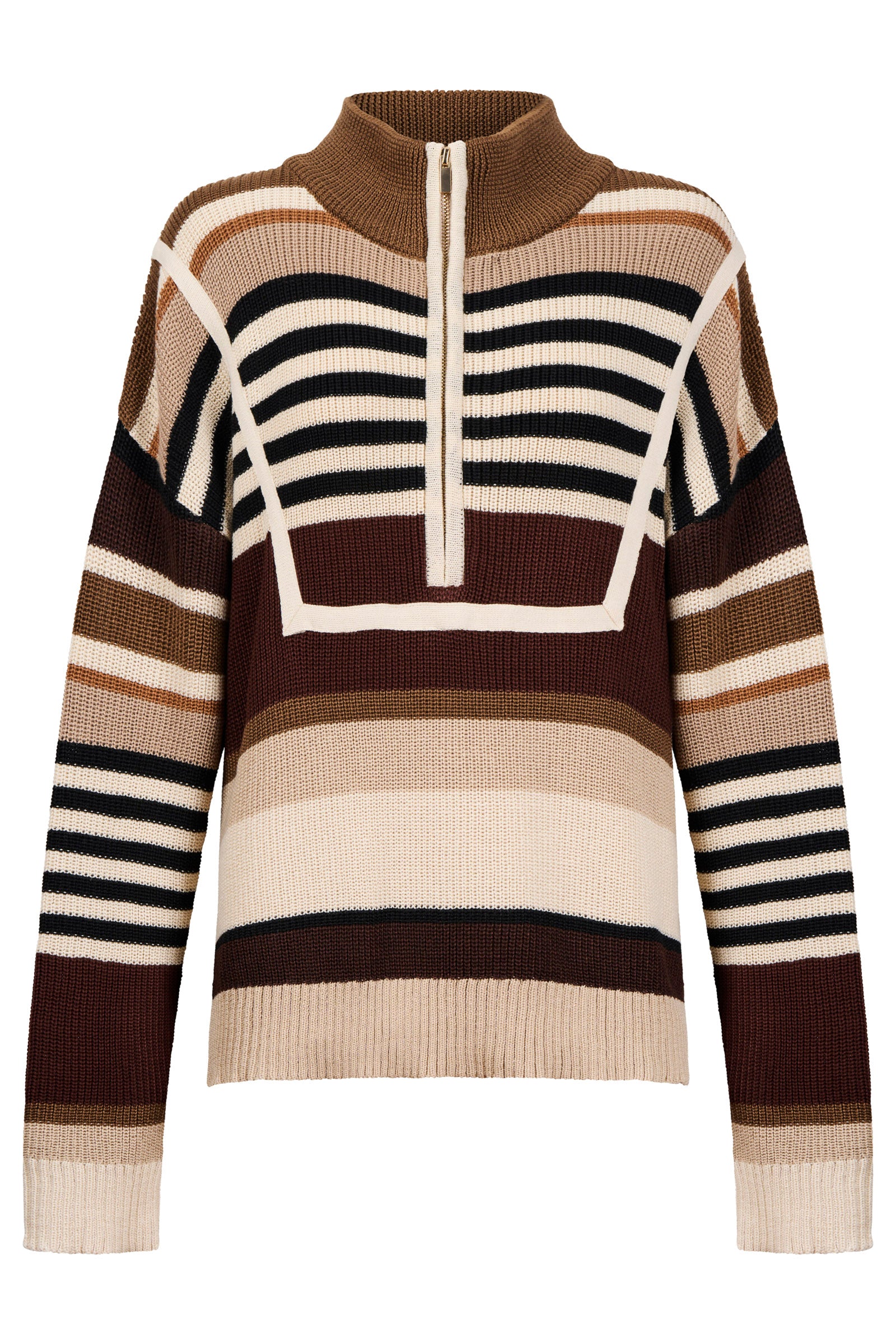 Alaska Stripe Jumper - Natural