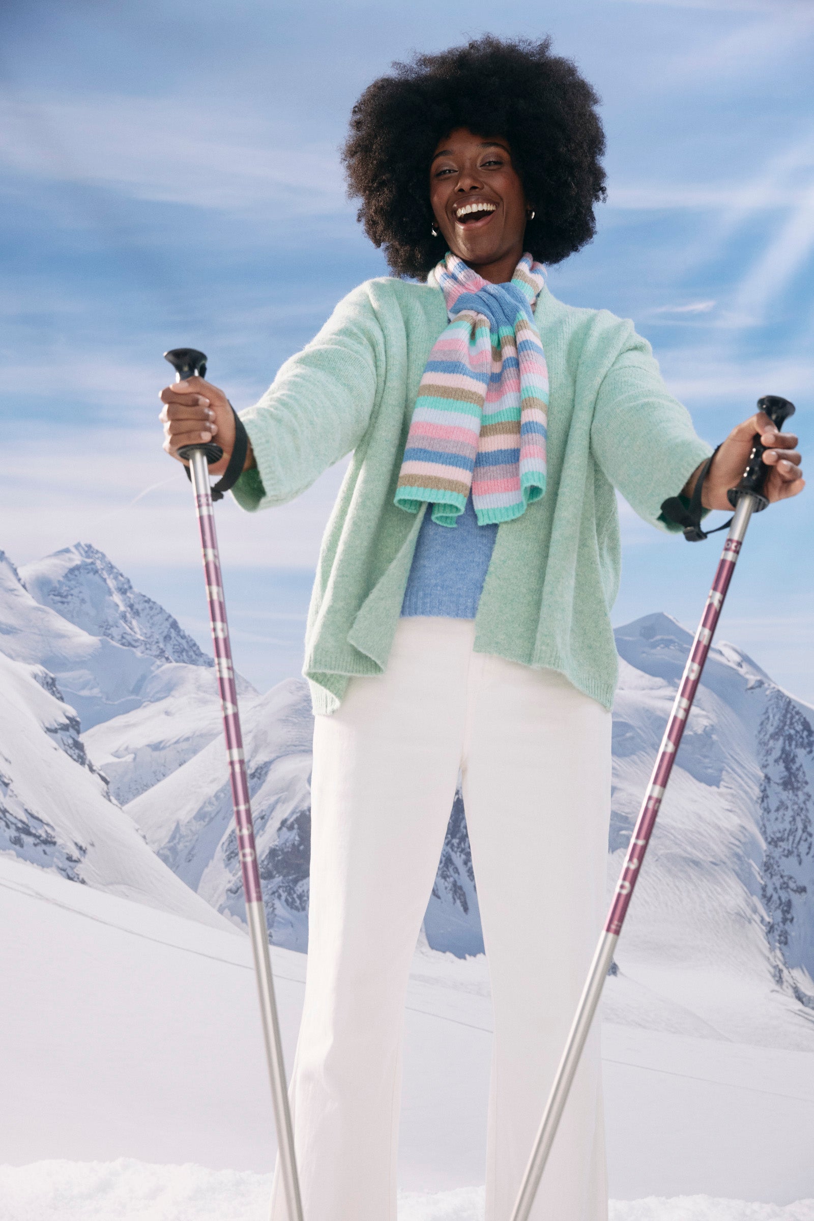 Ottawa Crop Cardigan - Mint