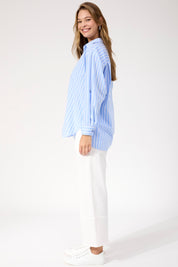 Monterosa Stripe Shirt - Baby Blue