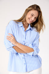 Monterosa Stripe Shirt - Baby Blue