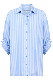 Monterosa Stripe Shirt - Baby Blue