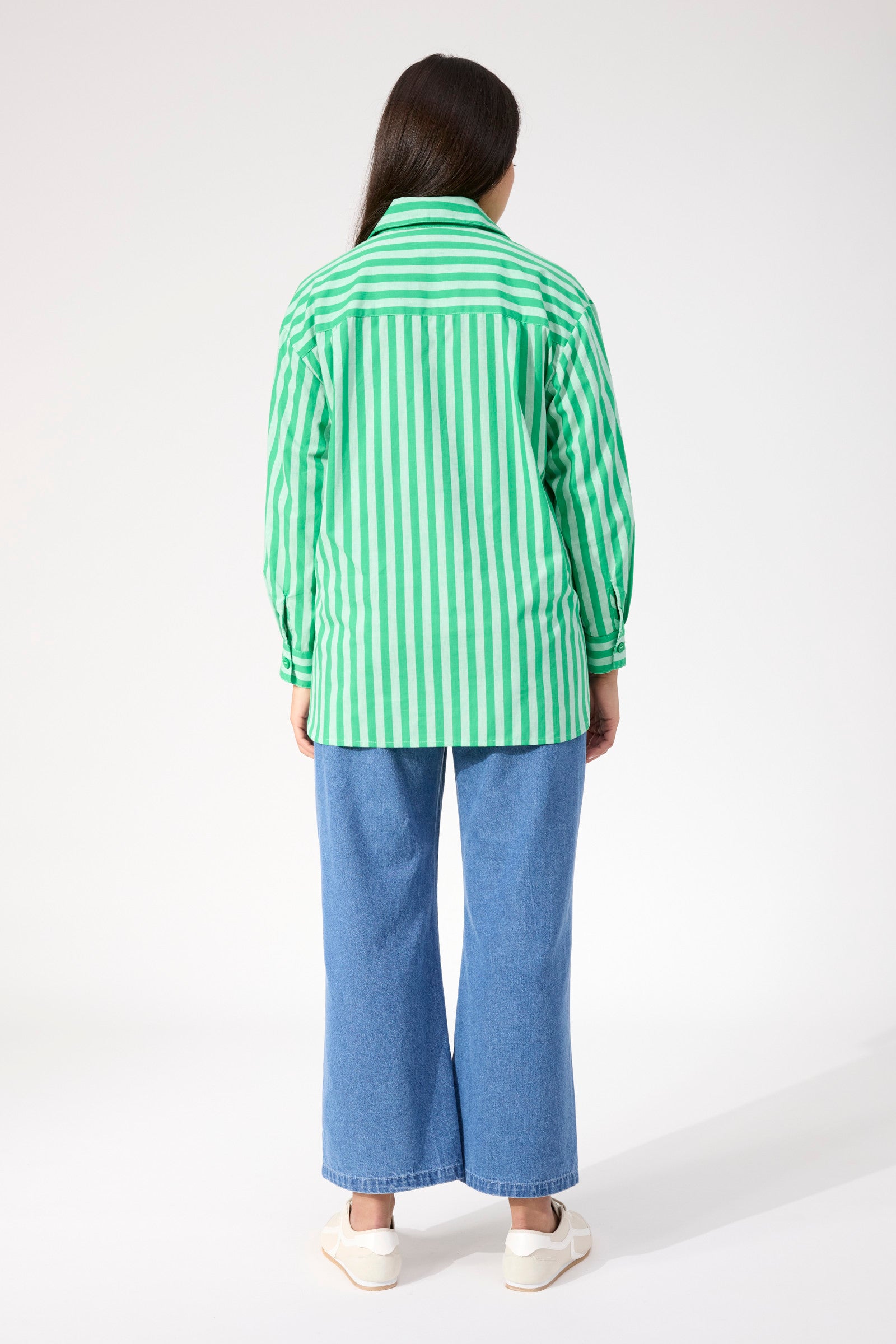 Monterosa Stripe Shirt - Green