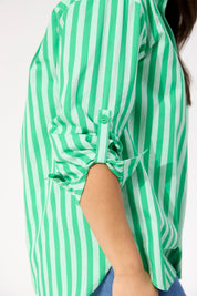 Monterosa Stripe Shirt - Green