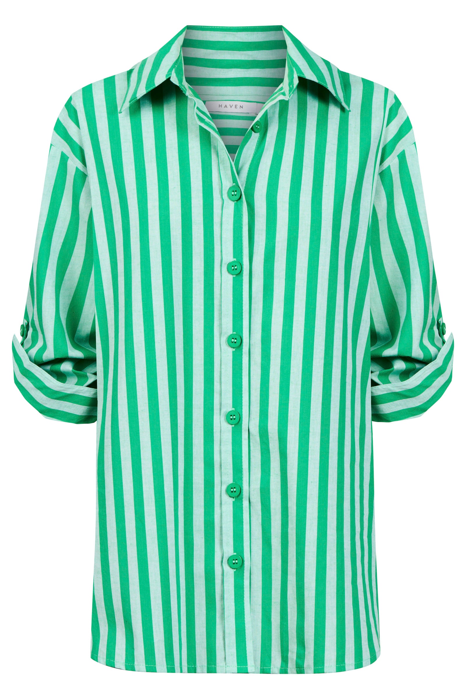 Monterosa Stripe Shirt - Green
