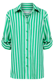 Monterosa Stripe Shirt - Green
