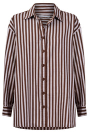 Monterosa Stripe Shirt - Brown