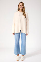 Ottawa Crop Cardigan - Natural