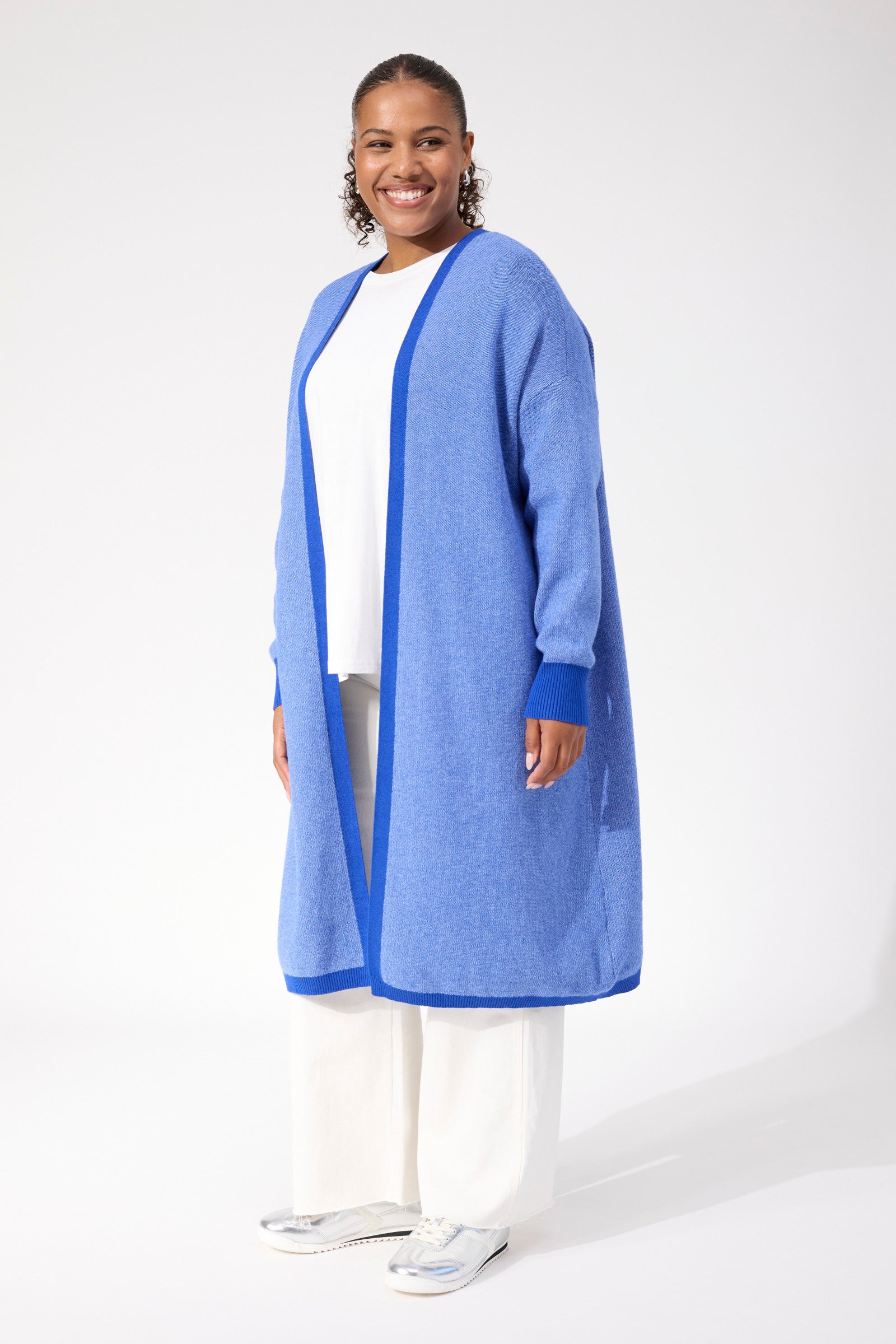 Monterosa Cardigan - Cobalt