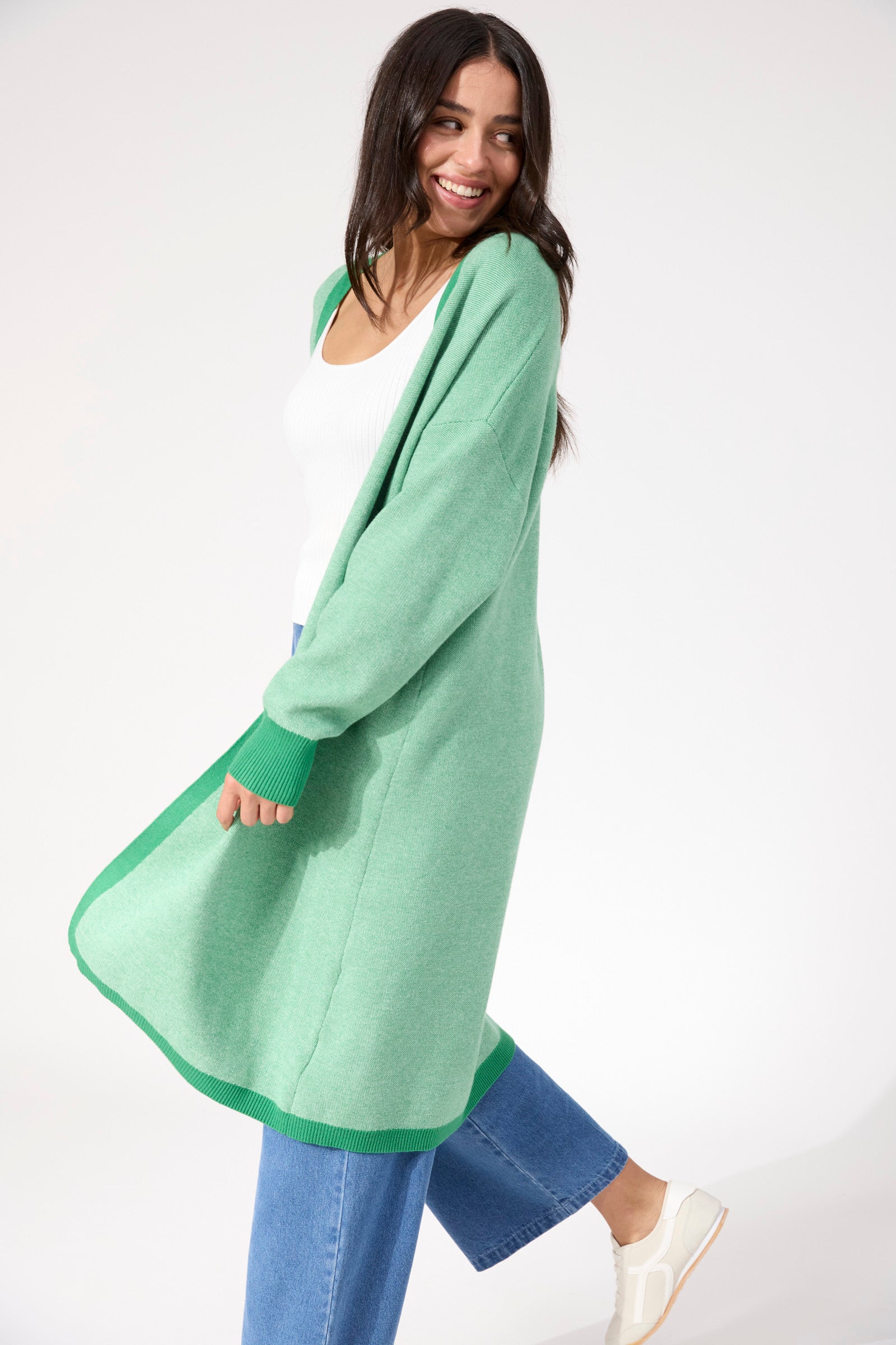 Monterosa Cardigan - Green