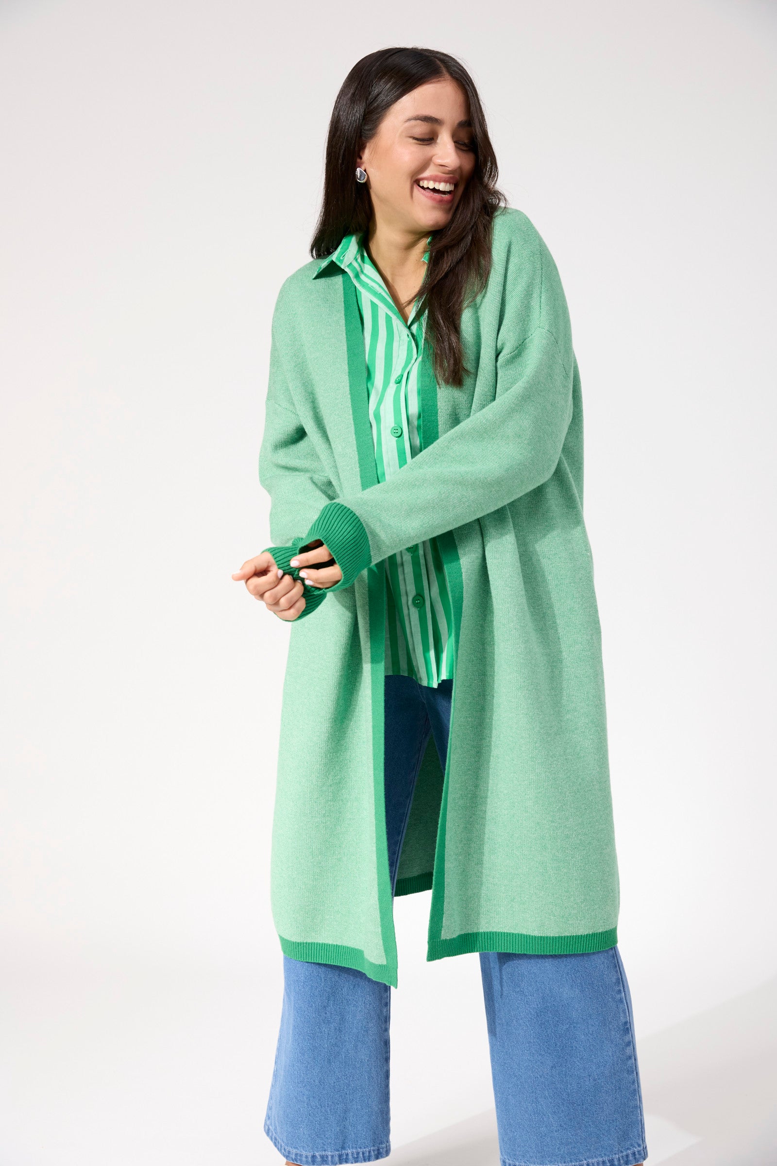 Monterosa Cardigan - Green