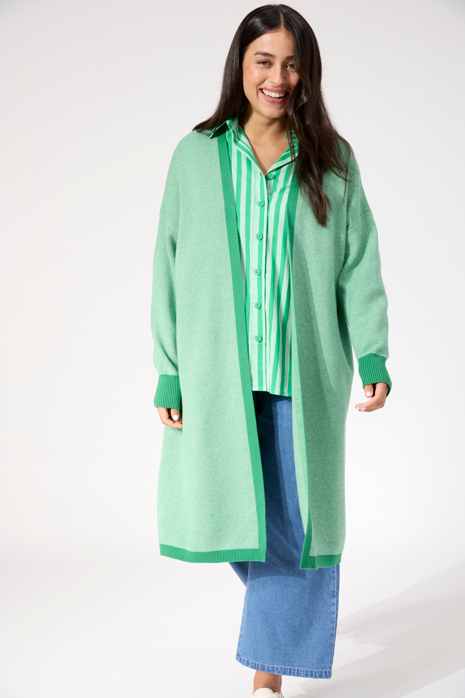 Monterosa Cardigan - Green