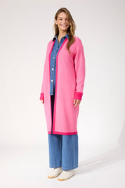 Monterosa Cardigan - Hot Pink