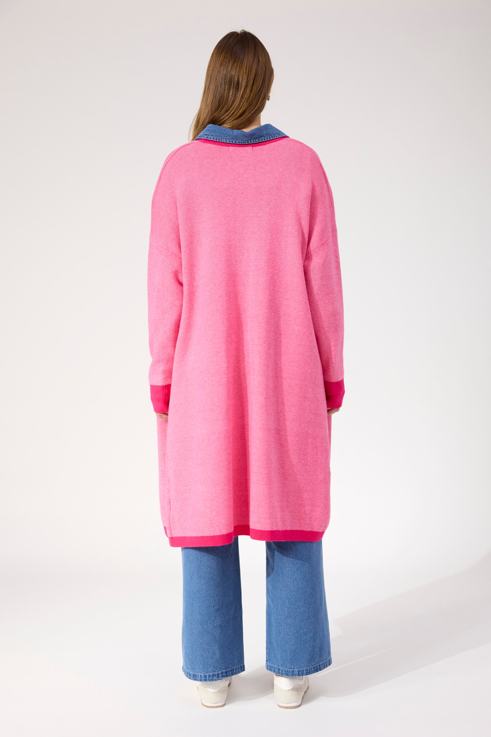 Monterosa Cardigan - Hot Pink