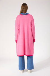 Monterosa Cardigan - Hot Pink
