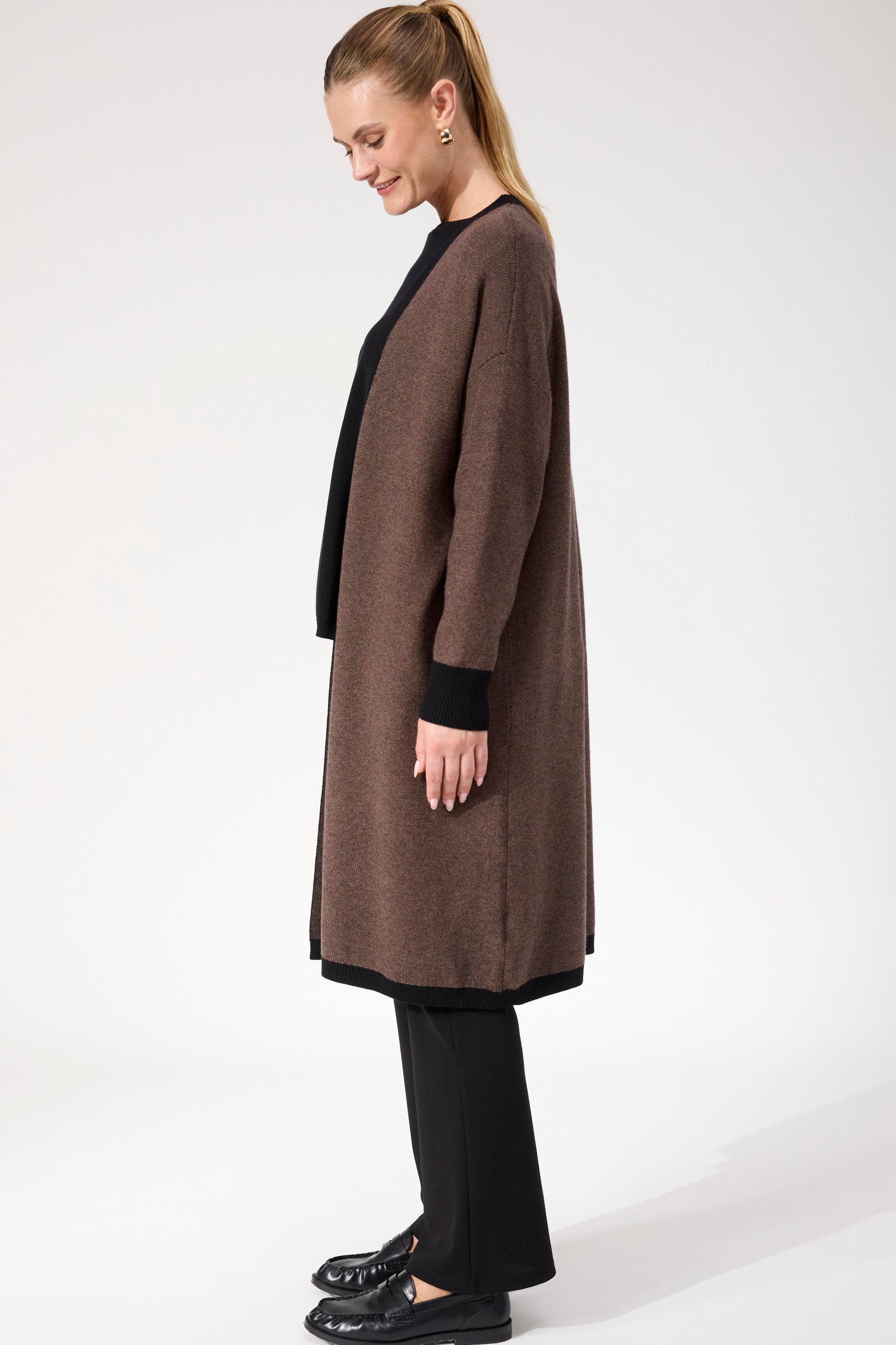 Monterosa Cardigan - Brown