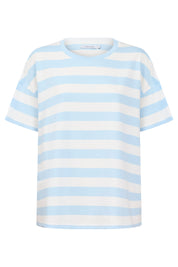 Columbus Stripe Tshirt - Baby Blue