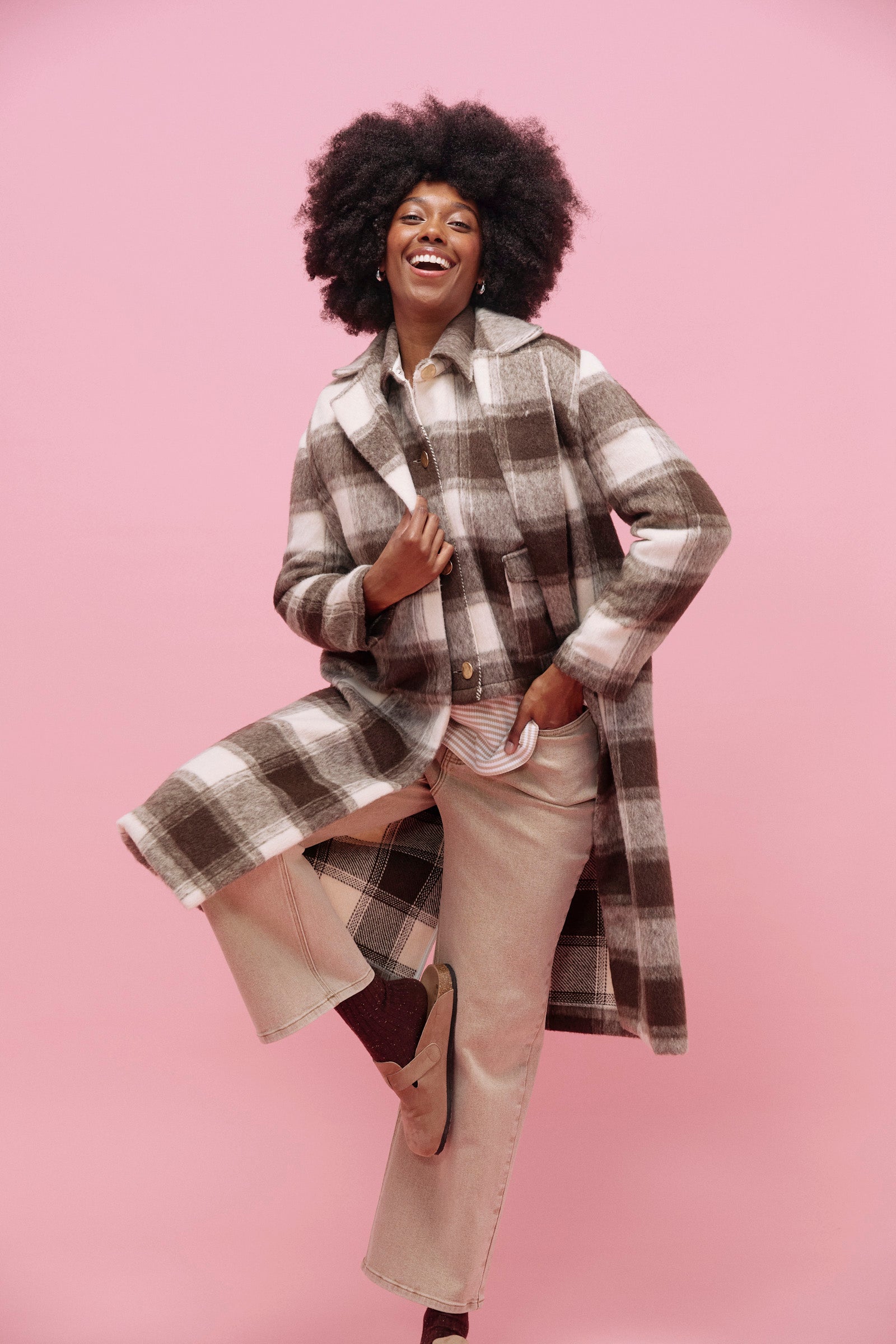 Fargo Coat - Brown