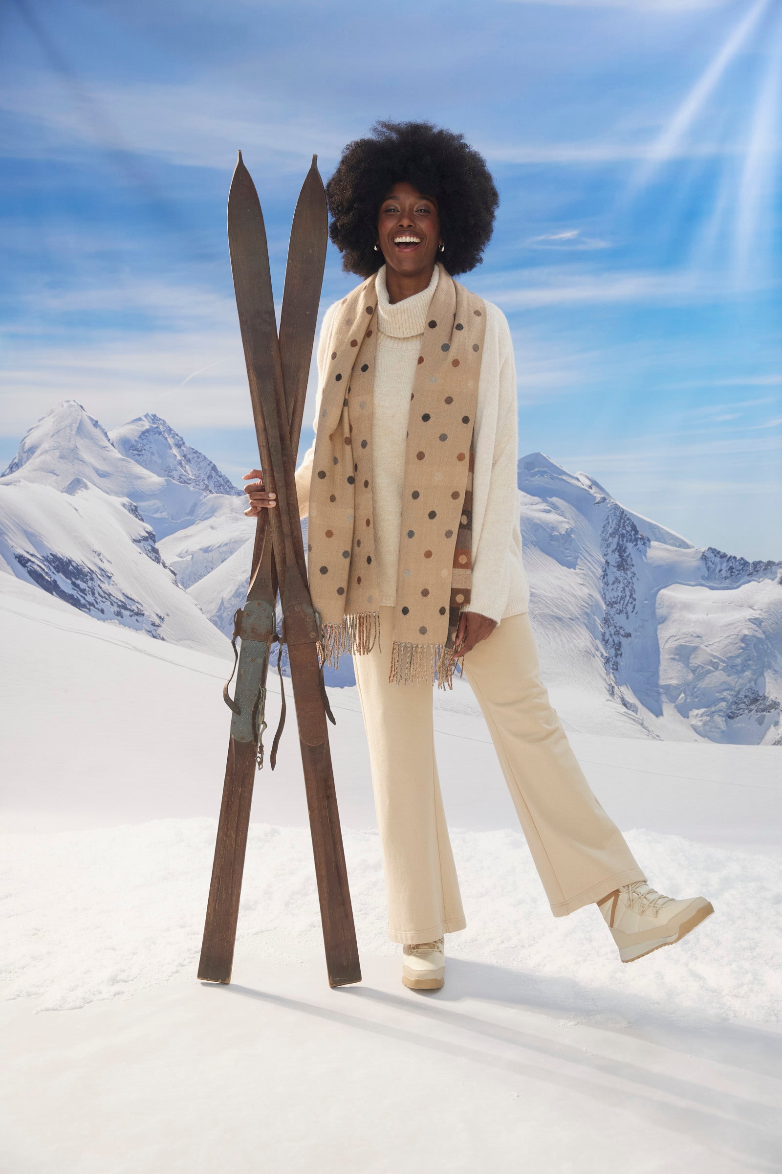 Boston Sweat Pant - Latte