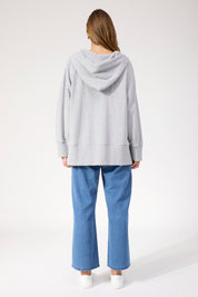 Boston Sweat Hoodie - Grey