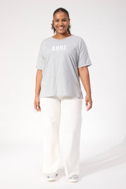 Boston Logo Tshirt - Grey