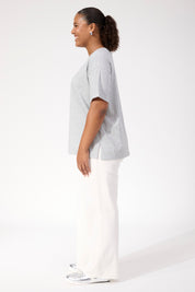 Boston Logo Tshirt - Grey