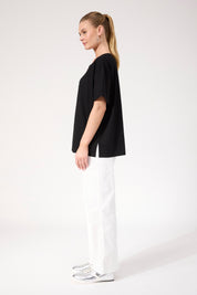 Boston Logo Tshirt - Black