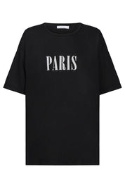 Boston Logo Tshirt - Black