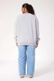 Boston Logo Sweatshirt - Grey